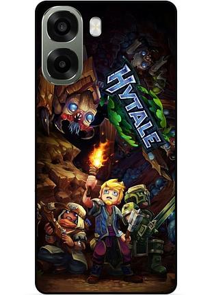 Чохол силіконовий бампер для oppo a6x з картинкою хайтейл hytale