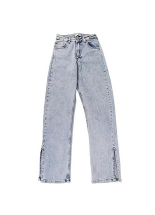 Б/у стильные джинсы с высокой талией it's basic, xs