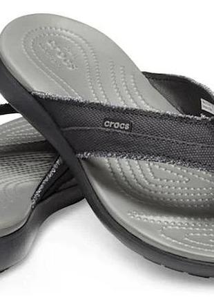 Crocs santa cruz вьетнамки м7w9 размер 39-40 унисекс.