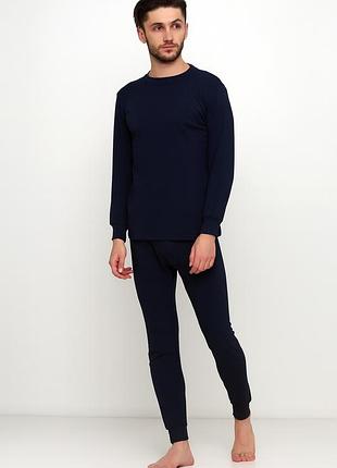 Комплект мужской, утепленный мальта м260-13 темно-синий 52 р.