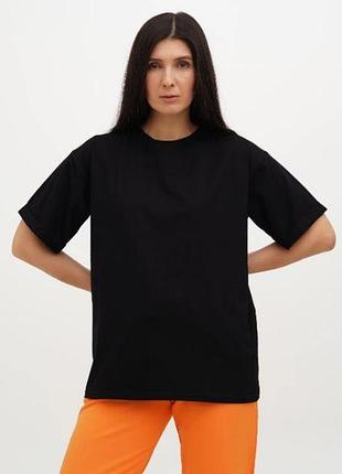 Футболка женская оверсайз 25/ж584-24 xxl черная