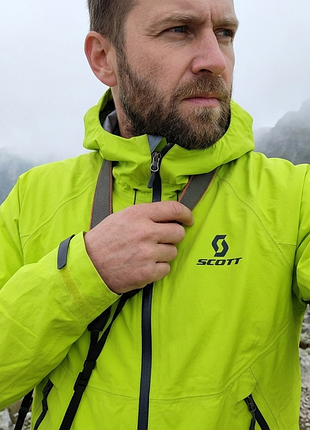 Технологичная мембранная куртка scott gore-tex active shell размер l