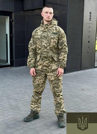 Мужской тактический костюм горка пиксель утеплена военная форма горка осень зима армейский костюм горка длявсу