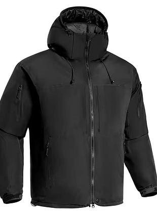 Куртка тактичная зимняя черная пуховик archon husky -35*c m