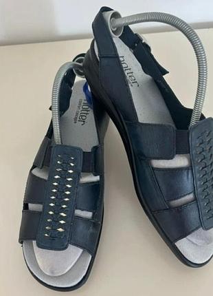 Нрві.кожані босоніжки hotter comfort concept candice.