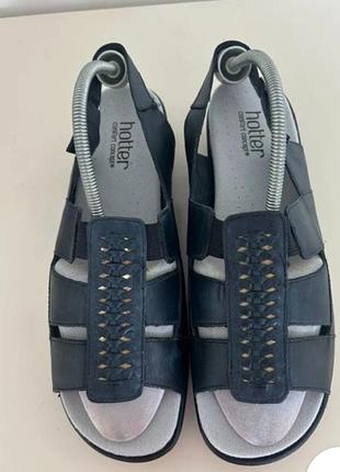 Нрві.кожані босоніжки hotter comfort concept candice.