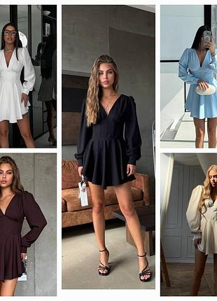 Жіноча сукня комбінезон низ спідниця шорти s m l xl, плаття жіноче комбінезон білий, l