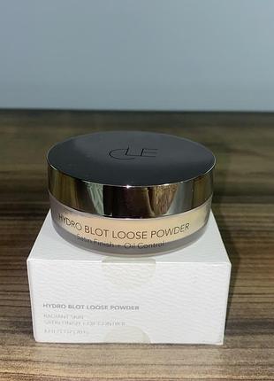 Нова розсипчаста пудра cle cosmetics hydro blot loose powder (20 г)