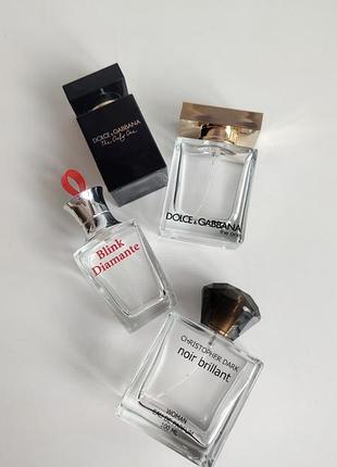 Флаконы от ароматов dolce &amp; gabbana the only one the one blink diamante noir brilliant woman