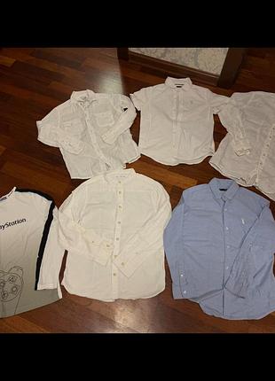 Оубашка льняна zara