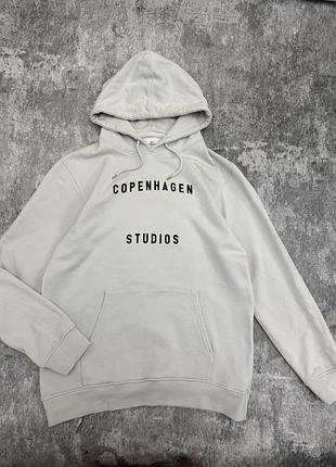 Свободный мужской худи свитшот copenhagen