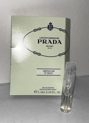 ❤️prada infusion d'iris eau de parfum, пробник, оригінал