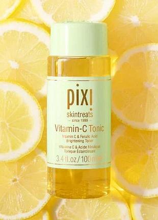 Тонік освітлювальний з вітаміном c pixi vitamin-c tonic 100 мл