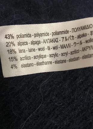 Zara розкішний теплий светер з альпакою і вовною 3