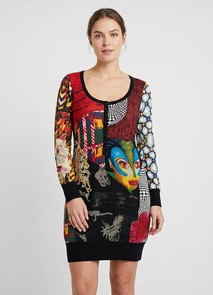 Эксклюзивное платье desigual x cirque du soleil р.l