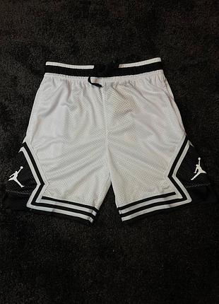 Шорти nike jordan, чоловічі шорти найк, чорні шорти найк джордан, шорти чоловічі air jordan dri-fit