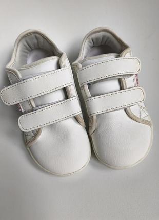 Детские кроссовки hobibear унисекс, кожаное, широкое, barefoot 32 21 см
