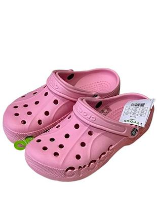 Крокси crocs baya 10126 m5/w7 37 23 см pink розовый
