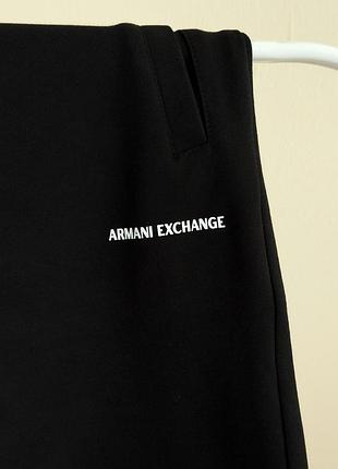 Чоловічі шорти armani exchange, чорні шорти армані на літо, брендові шорти чорного кольору