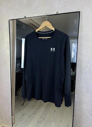 Спортивний лонгслів under armour heatgear. оригінал рашгард