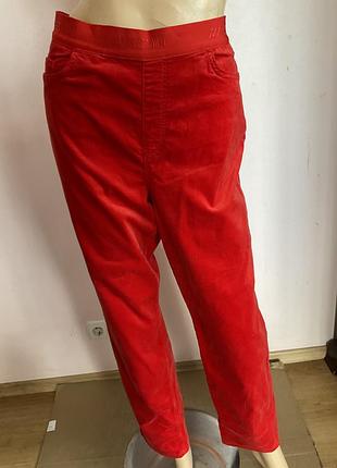 Оксамитові фірмові штани / xxl- 3 xl/ brend marccain