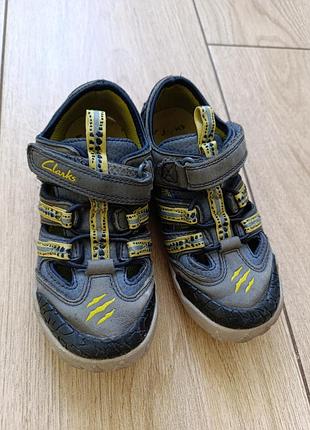 Летние кроссовки на мальчика clarks 17см