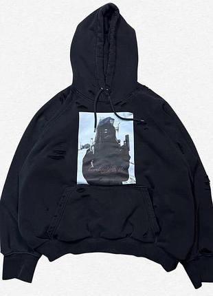 Hardstyle faded hoodie