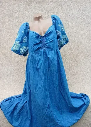 Джинсовое платье,р50-52💙💙💙 2
