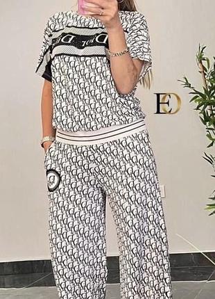 Костюм в стилі dior l/xl