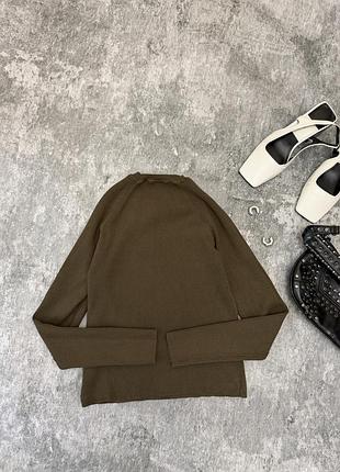 Джемпер в рубчик zara 6
