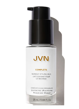 Jvn complete blowout styling milk легкий термоактивований крем для укладання, який захищає волосся від пошкоджень, 25 мл