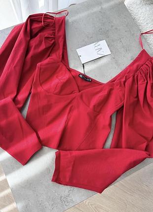 Блуза zara топ