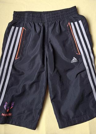 Шорти спортивні чорні дитячі adidas