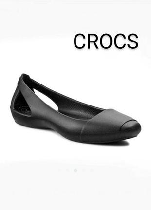 Шикарні крокси балетки босоніжки бренду crocs slenna uk  6  eur  36
