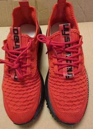 Новые дышащие легкие кроссовки эхнология "flying knit", с md амортизацией для походов, тенниса и прогулок