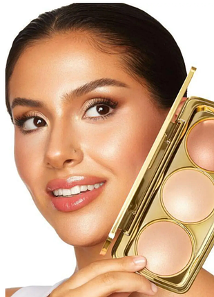 Tarte shape tape glow bar palette палетка для обличчя (хайлайтер пудра бронзер)