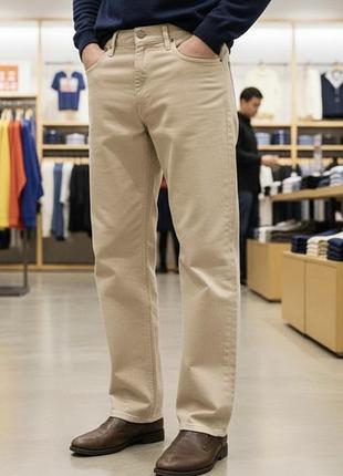 Брюки мужские хлопковие светлие l.l.bean (52-54)