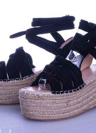 Босоножки 158-4 (black) р.38 тм violetta