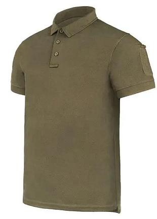 Тактическая футболка поло mil-tec tactical quickdry poloshirt 3xl