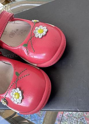 Яскраві лакові туфлі clarks 25 р 5