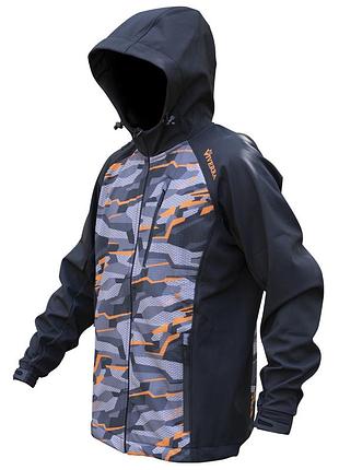 Куртка водонепроницаемая, осенняя куртка, куртка с капюшоном viverra softshell infinity hoody xxxl