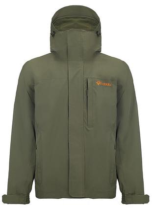 Куртка мужская водонепроницаемая и дышащая мембранная viverra 4stretch rain jacket olive s-xxxl l