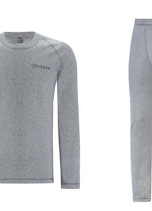 Термобелье комплект термобелье базовый слой viverra opti heat grey s m