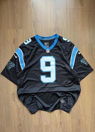 Ігрова джерсі nike nfl carolina panthers (#9 bryce young) американський футбол