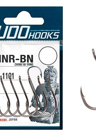 Крючки fudo chinu w/ring black 14 (17 шт.) (fhbn110114)