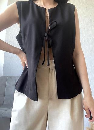 Жилет з зав’язкою, р-р 14/xl
