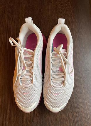 Nike air max 720 кросівки 37.5 розмір б/у. оригінальні nike. розмір 37.5 (23.5 см за стелькою).  повітряна підошва air max• артикул: ar9293-103