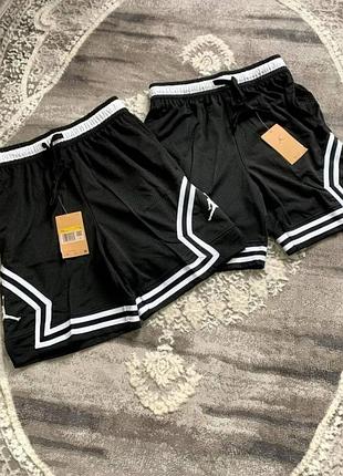 Шорти чоловічі nike air jordan dri-fit black чорні літні нові xl