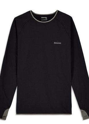 Реглан simms strata 200 crew black xxl (14228-001-60)