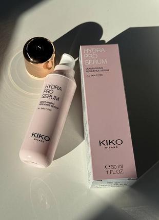 Зволожуюча сироватка для обличчя  kiko milano hydra pro 30мл